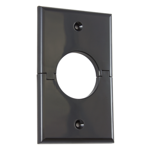 Single Gang Splitport™, Black