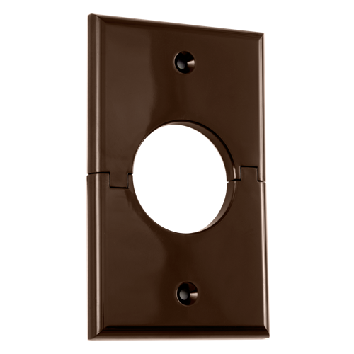 Single Gang Splitport™, Brown