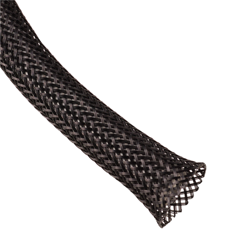 1" Dia. x 65' Black Wire Braided Sleeving