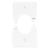 Single Gang Splitport™ Plus with Grommet, Ivory