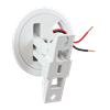 Multi-Direction Universal Speaker Mount, White