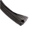 Black Wire Braided Wrap Split Sleeving
